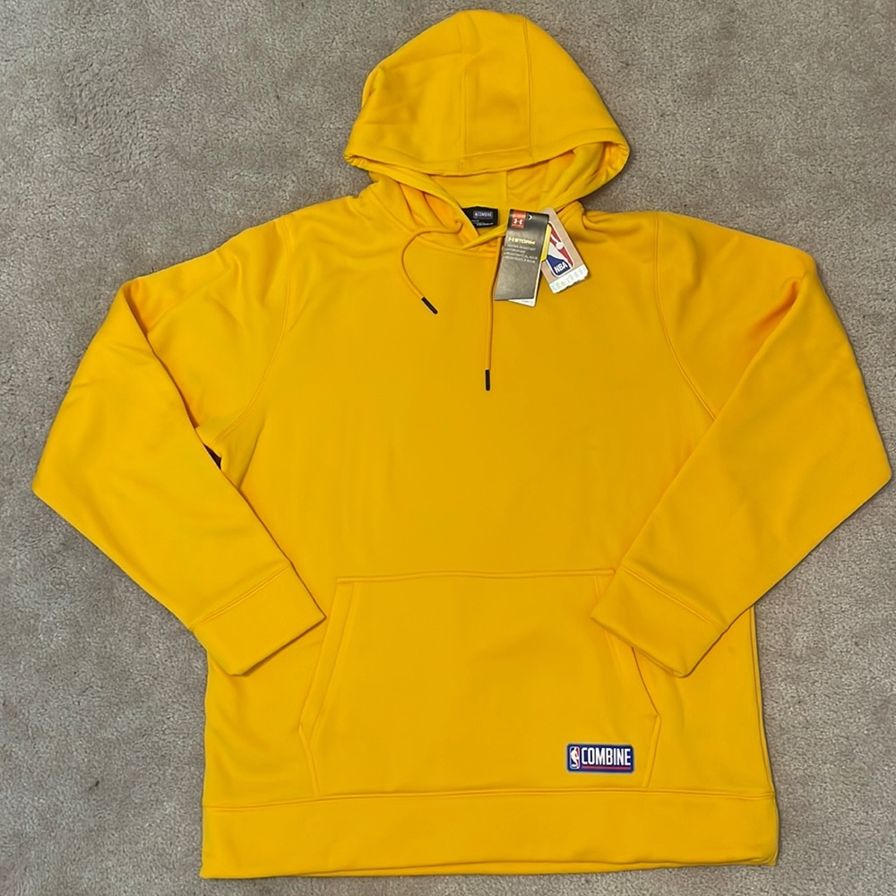 Yellow NBA Combine Under Armour Hoodie